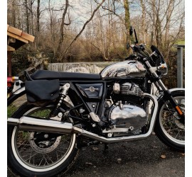 Paire de silencieux inox Touring - Royal Enfield Twins 650