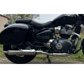 Paire de silencieux inox - Royal Enfield Super Meteor 650