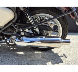 Paire de silencieux inox - Royal Enfield Classic 650